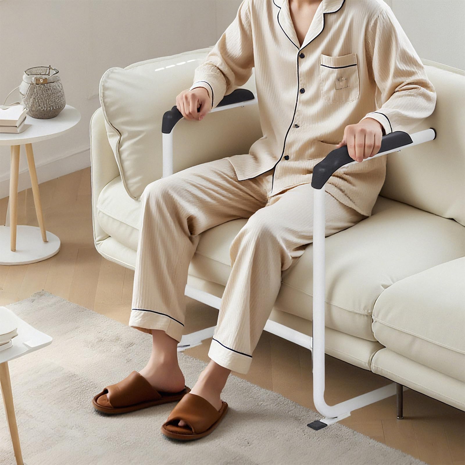 Aiuto per Alzarsi in Piedi per anziani, Stand Assist per La Mobilità In Piedi Sul Divano Antiscivolo Assistenza, Maniglia di Assistenza per Pazienti, Anziani e disabili, forte capacità di carico