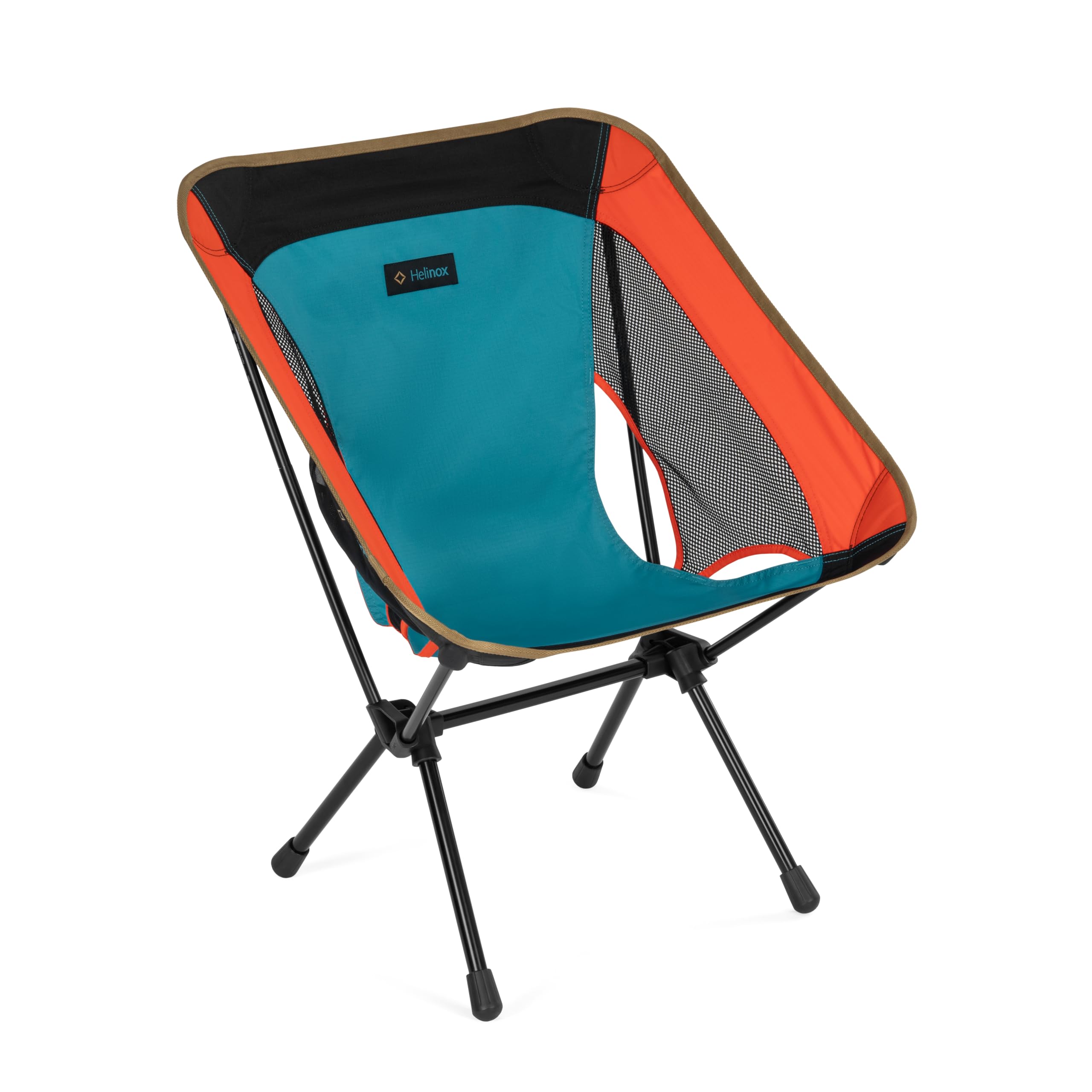 Helinox Chair One (re) High-Performance Camping Chair, Lightweight Compact Collapsible Outdoor Chairs, Backpacking, Picnic, Adventures, Heritage Multi Block โ image 1