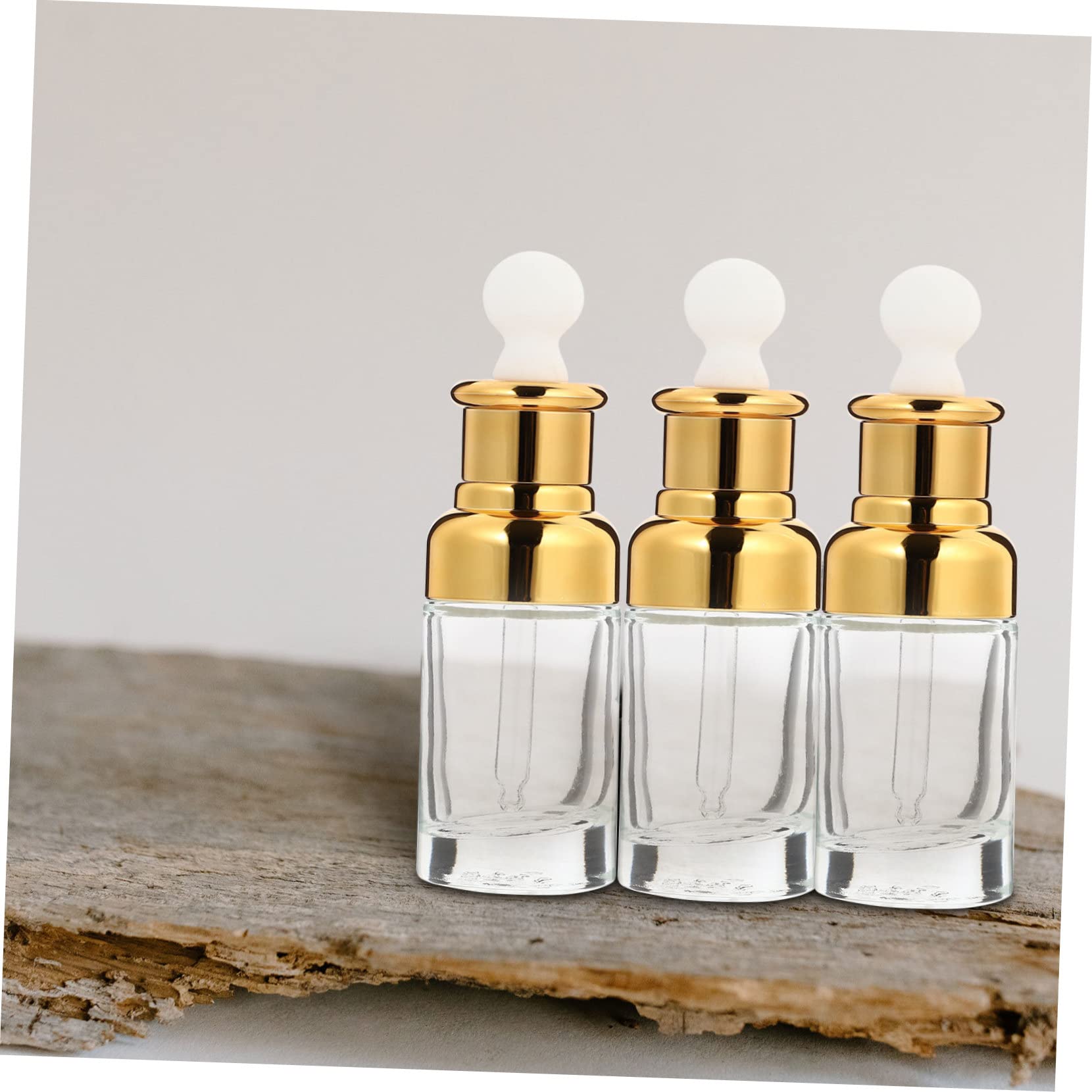 MAGICLULU 10stücke Glasflasche mit Tropfer für Ätherische Öle Flüssigkeitsflasche Dicht und Verschließbar für Kosmetik und Reagenzien