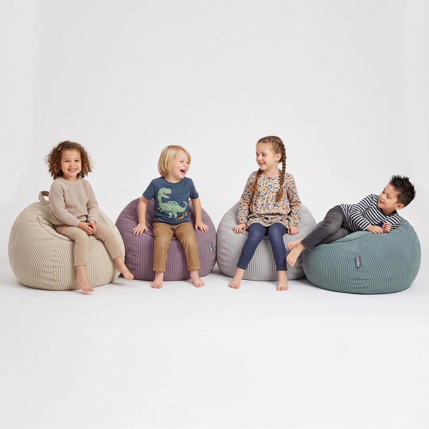 KiddyMoon KM-BAG-BALL Mebel fotel, fioletowy
