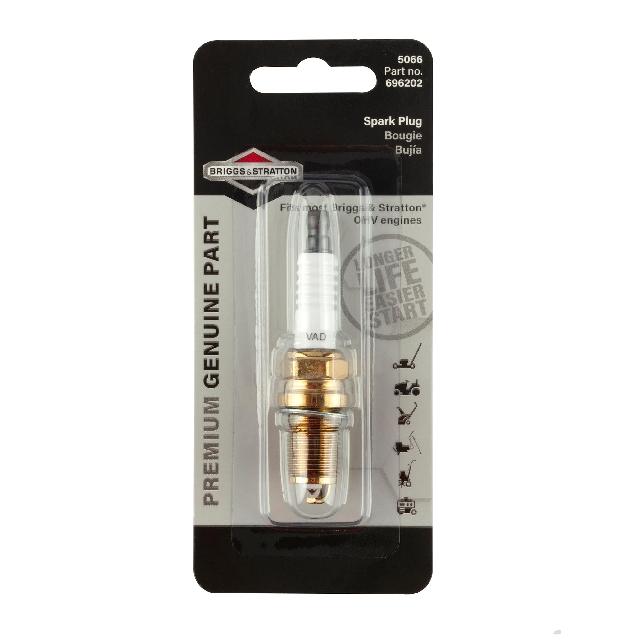 Briggs & Stratton OEM 5066K Replacement pro sr Plug-Spark