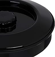 Vista 2 de Carlisle FoodService Products 047503 Servidor de tortilla apilable con tapa, 7-14 pulgadas2 pulgadas, negro (paquete de 2)