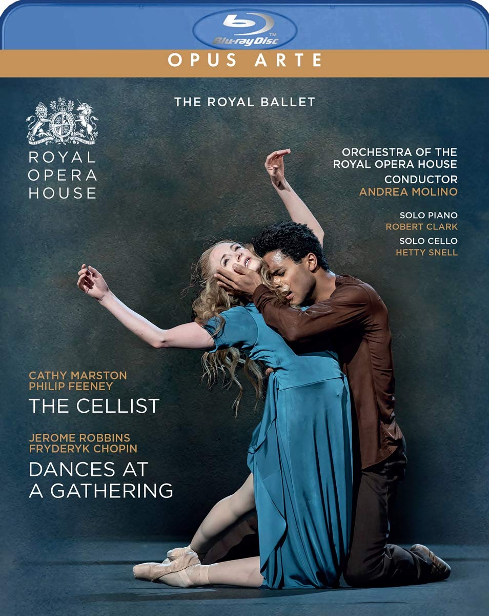 Cathy Marston, Philip Feeney: The Cellist, Jerome Robbins, Frédéric Chopin: Dances at a Gathering [Blu-ray] [Region Free]
