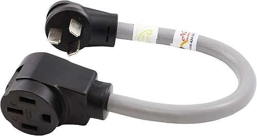 Miniatura 14 de AC WORKS Adaptador de Carga para Vehículo Eléctrico para Uso en Tesla (Unidad de 30A 250V CA de 6-30 para Tesla)