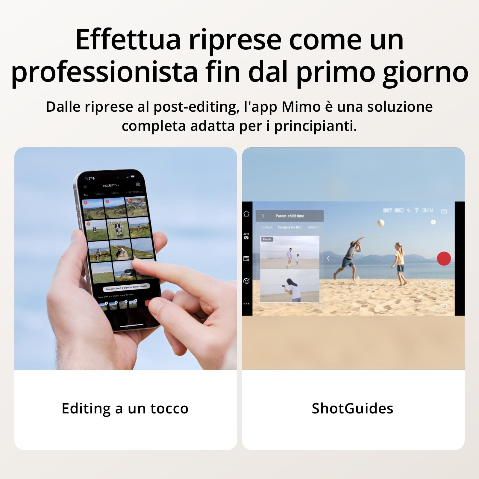 DJI Osmo Mobile 7P Stabilizzatore per iPhone, Android, Tracciamento nativo, Illuminazione, Stabilizzatore 3 assi per smartphone, Avvio rapido, Manico telescopico e treppiede integrati