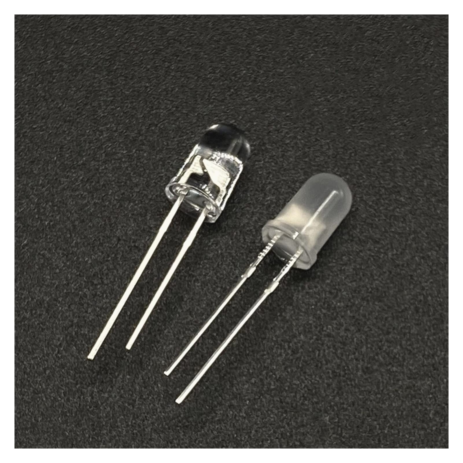 LED Light Emitting Diodes Good Quality F5 F3 3mm 5mm Fast/Slow RGB Flash Red Green Blue Rainbow Multi Color Light Emitting Diode Round LED Full Color for Science Project Experiment