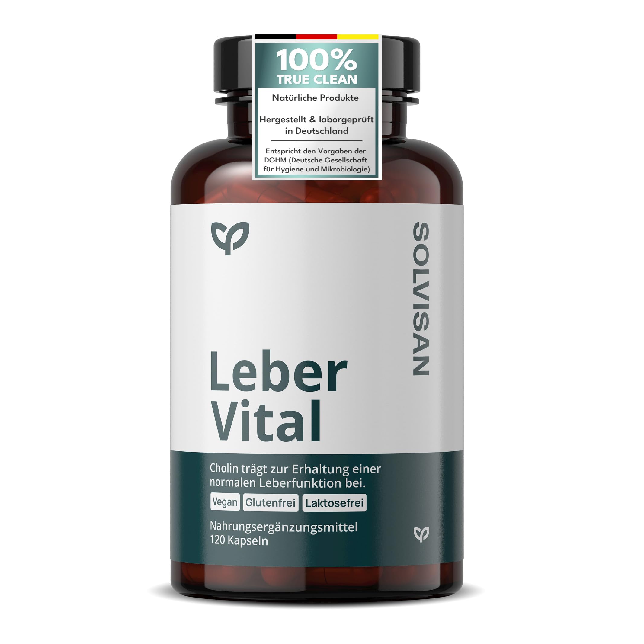 Mariendistel Leber-Komplex mit Cholin, Artischocke & Löwenzahn – 120 Kaps. | Cholin trägt zu einer normalen Leberfunktion bei – mit Mariendistel (200 mg Silymarin), Artischocke & Löwenzahn, vegan