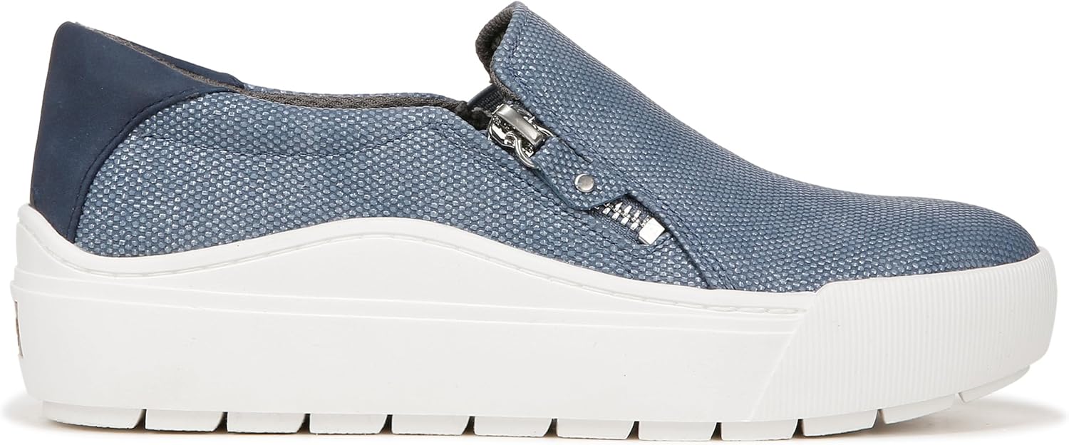 Dr. Scholl's Womens Time Off Now Platform Sneaker Oxide Blue Dream 6 M - Image 11