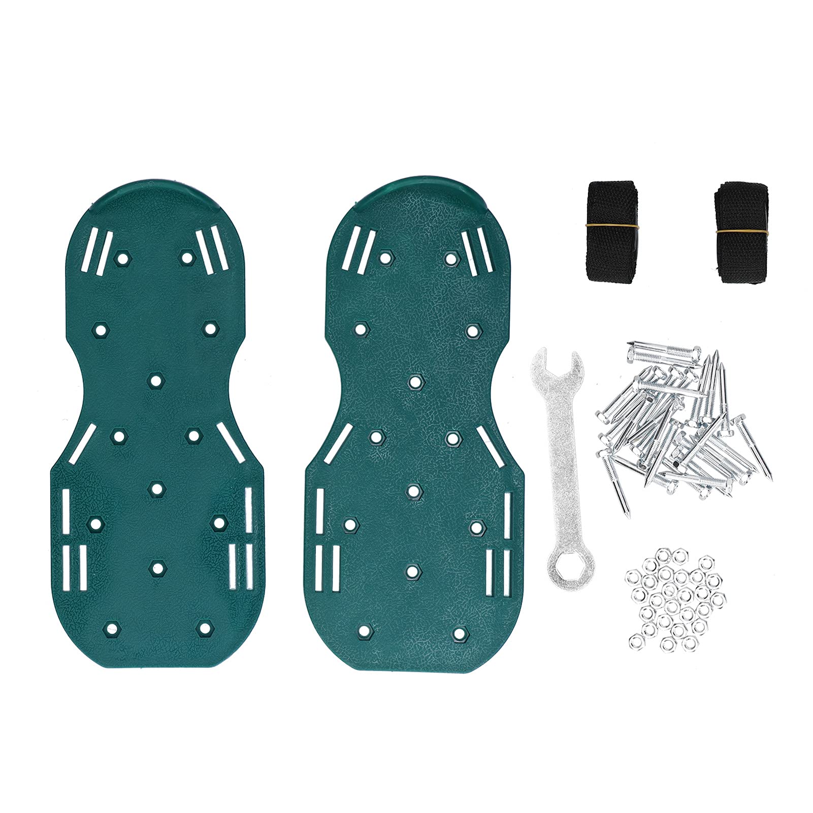 Mavaol Lawn Aerator Sandals, Adjustable Straps, Spiked Design, Easy Soil Loosening, Comfortable Fit, for Gardeners and Outdoor Projects