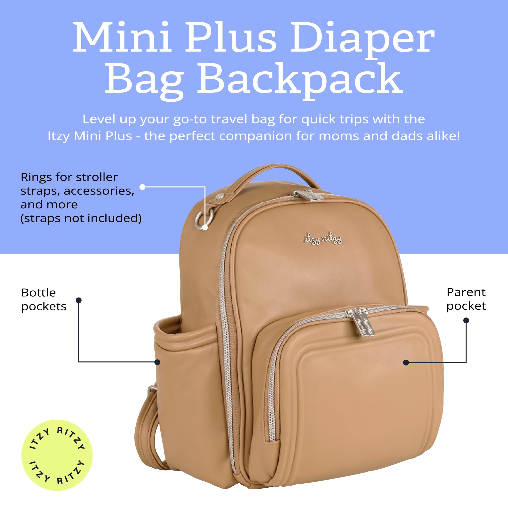 Itzy Ritzy Mini Plus Sac à langer pour bébé fille