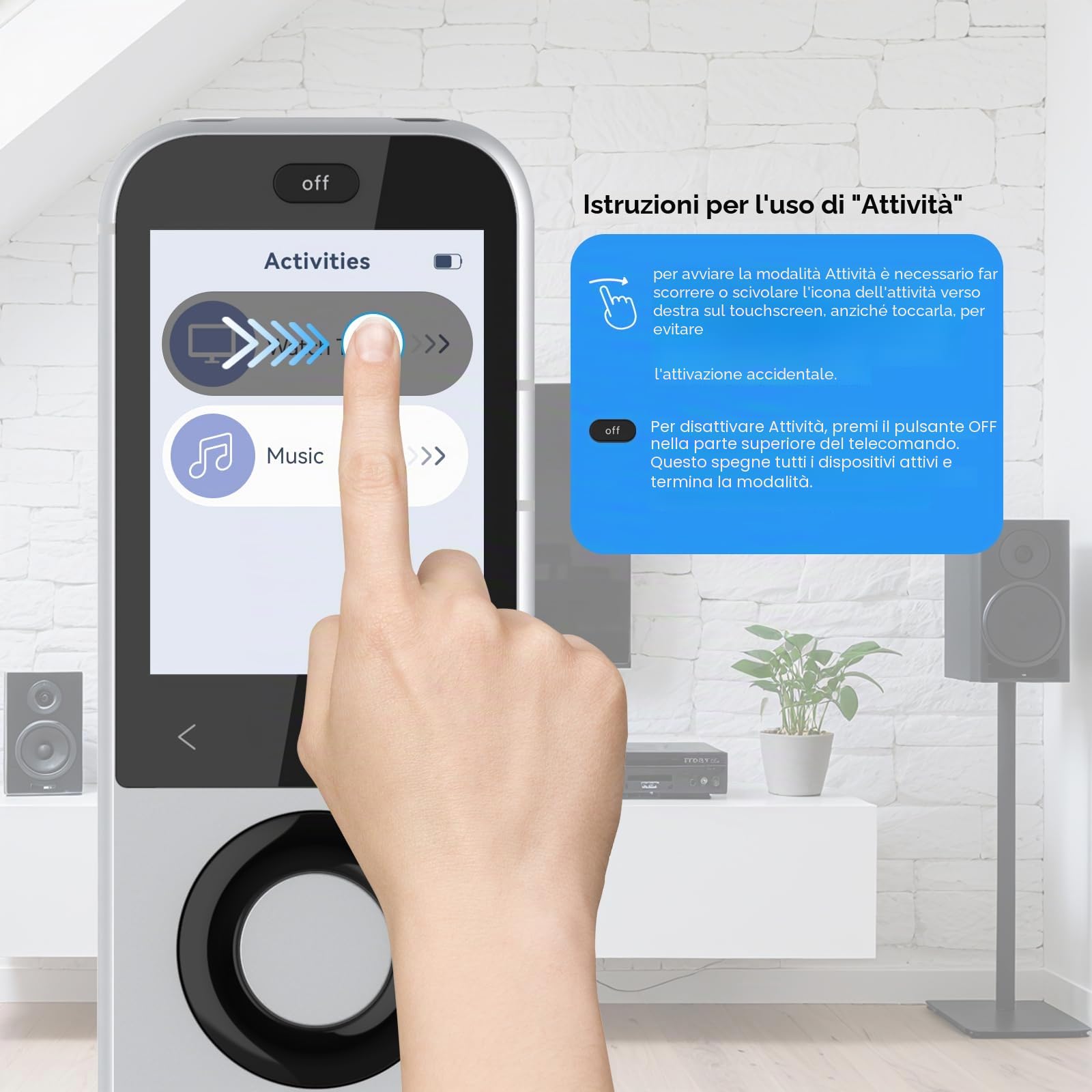 SofaBaton X2 Telecomando Universale con Hub e Stazione di Ricarica, Touch Screen, Controllo di Un Pulsante Regolabile, Controllo fino a 60 Dispositivi IR/Bluetooth/WiFi