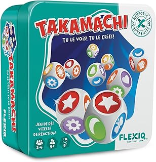 Comprar Asmodee FlexiQ Takamachi - Juegos de Mesa - Juegos de Ambiente y observación - Juego de Familia y niño a Partir de 5 años - 2 a 4 Jugadores - Versión Francesa