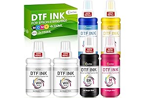 SubliNova Upgraded DTF Ink - 700ML Auto-Fill DTF Transfer Ink for DTF Printers