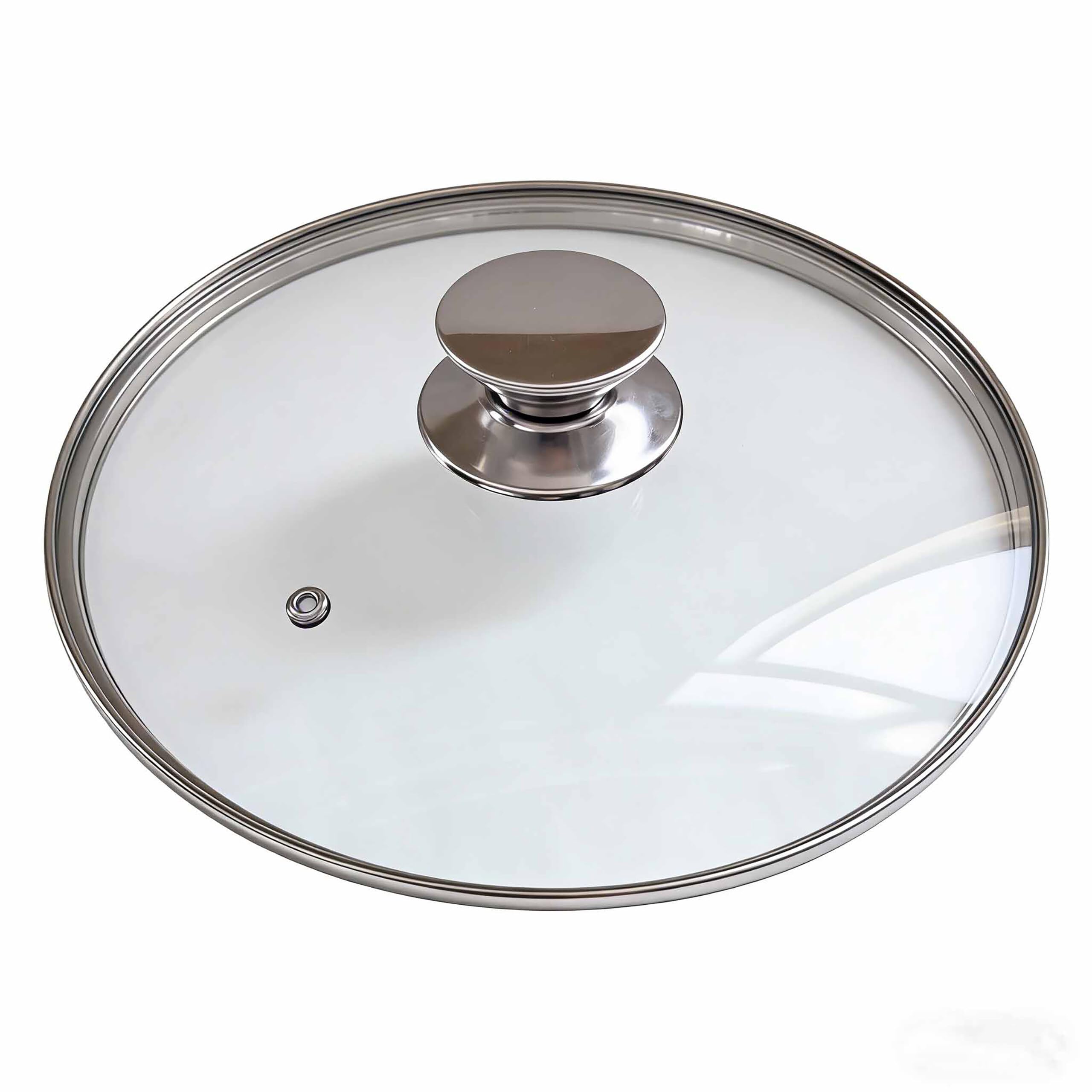 Relaxdays olla para sopa con tapa de cristal, antiadherente, XXL inducción, 10 l, 28 cm, fundición de aluminio, negra