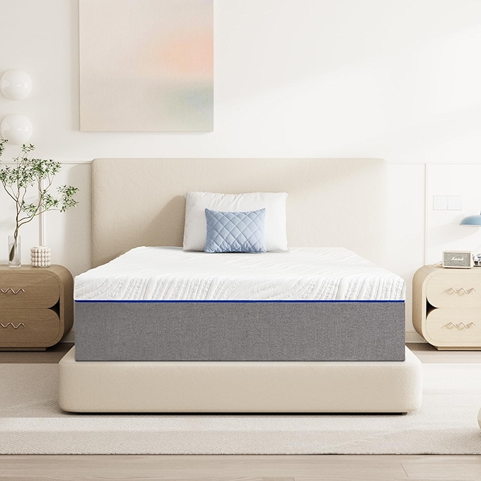 Twolike Queen 10-Inch Breathable Memory Foam Mattress