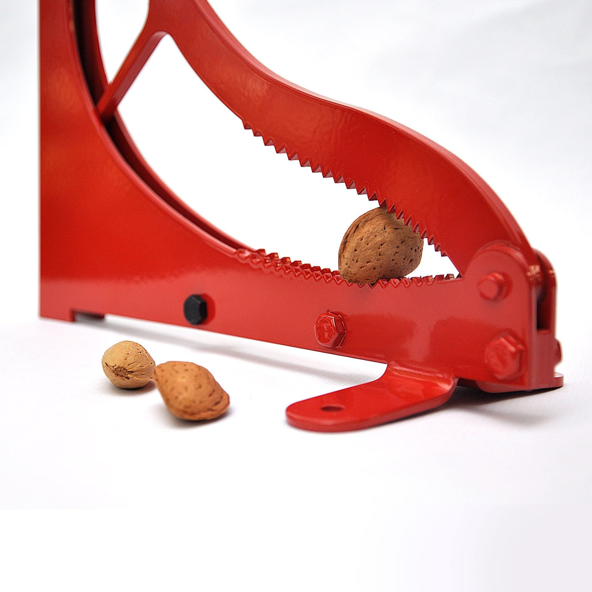 Partidor de almendras Pro25 Manual con Rodamiento, Mínimo Esfuerzo y Gran Agarre para cascar almendras - Cascador para Romper Frutos Secos de cáscara Dura
