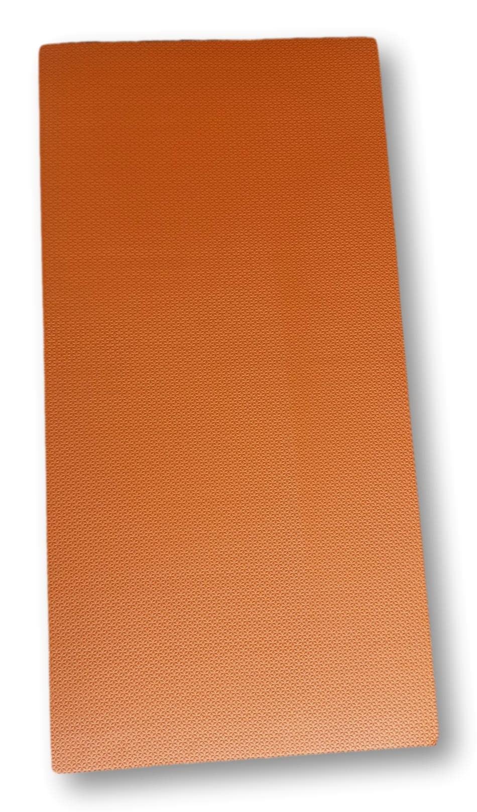Colchonete EVA Tapete Ginástica Yoga 100x50x1cm Laranja