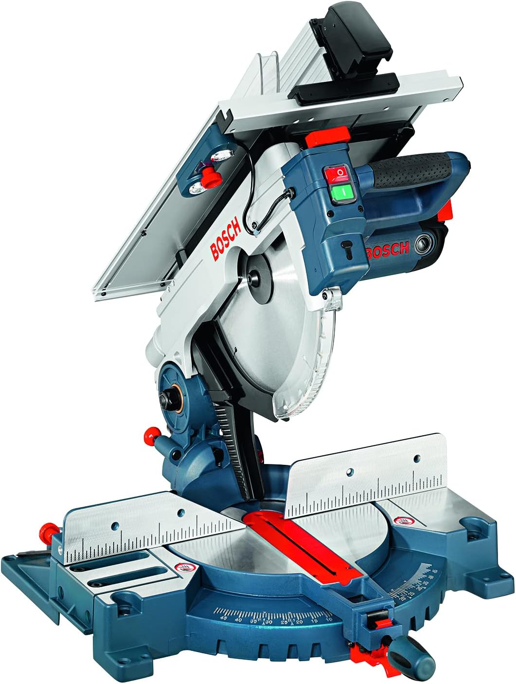 Bosch ProfessionalGTM 12 JL Corded 240 V Combination Saw, 0601B15071, Blue