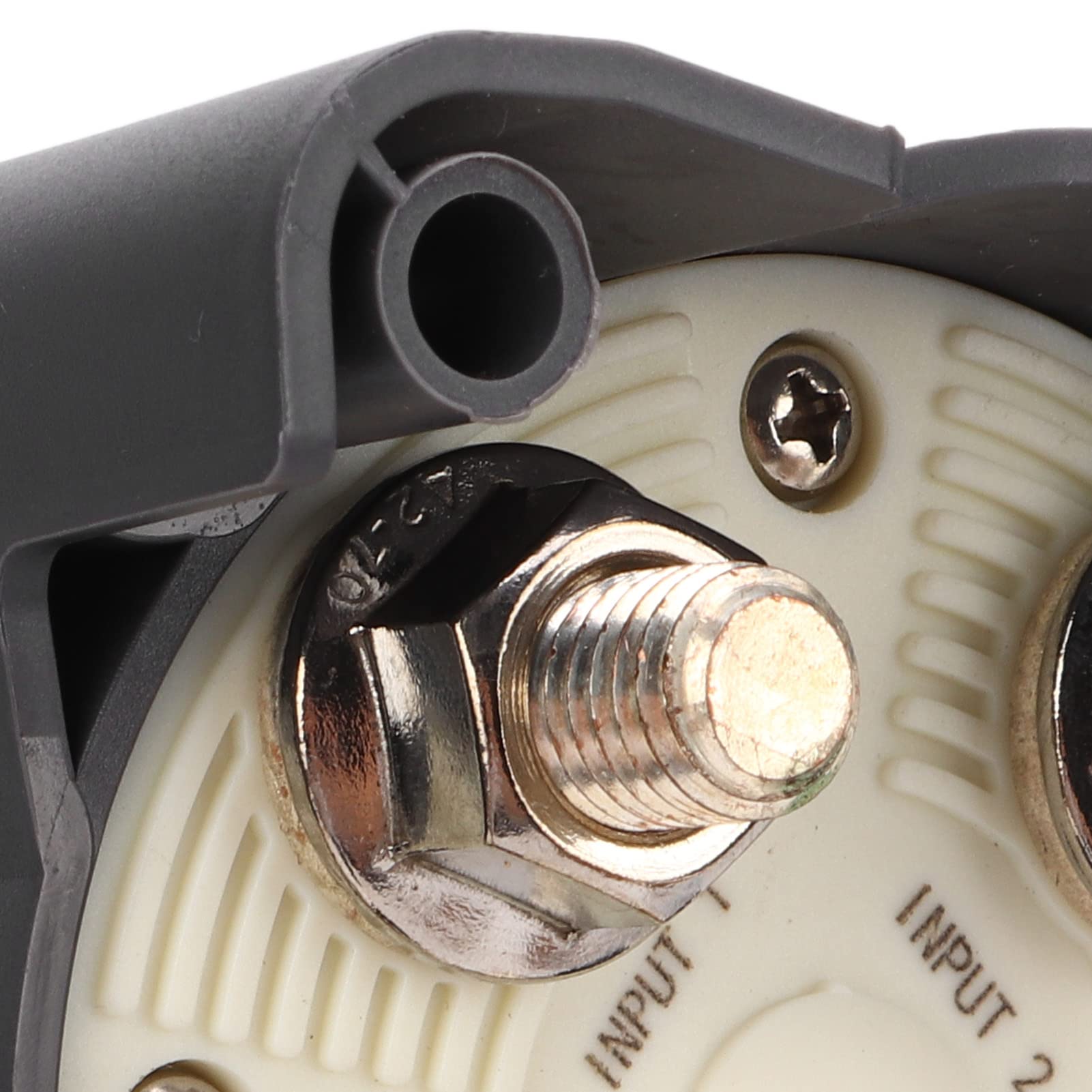 Focket Interruttore di Scollegamento della Batteria, 500A 3 Posizioni Interruttore di Spegnimento della Batteria IP66 Interruttore di Selezione della Batteria Protezione Dall'accensione