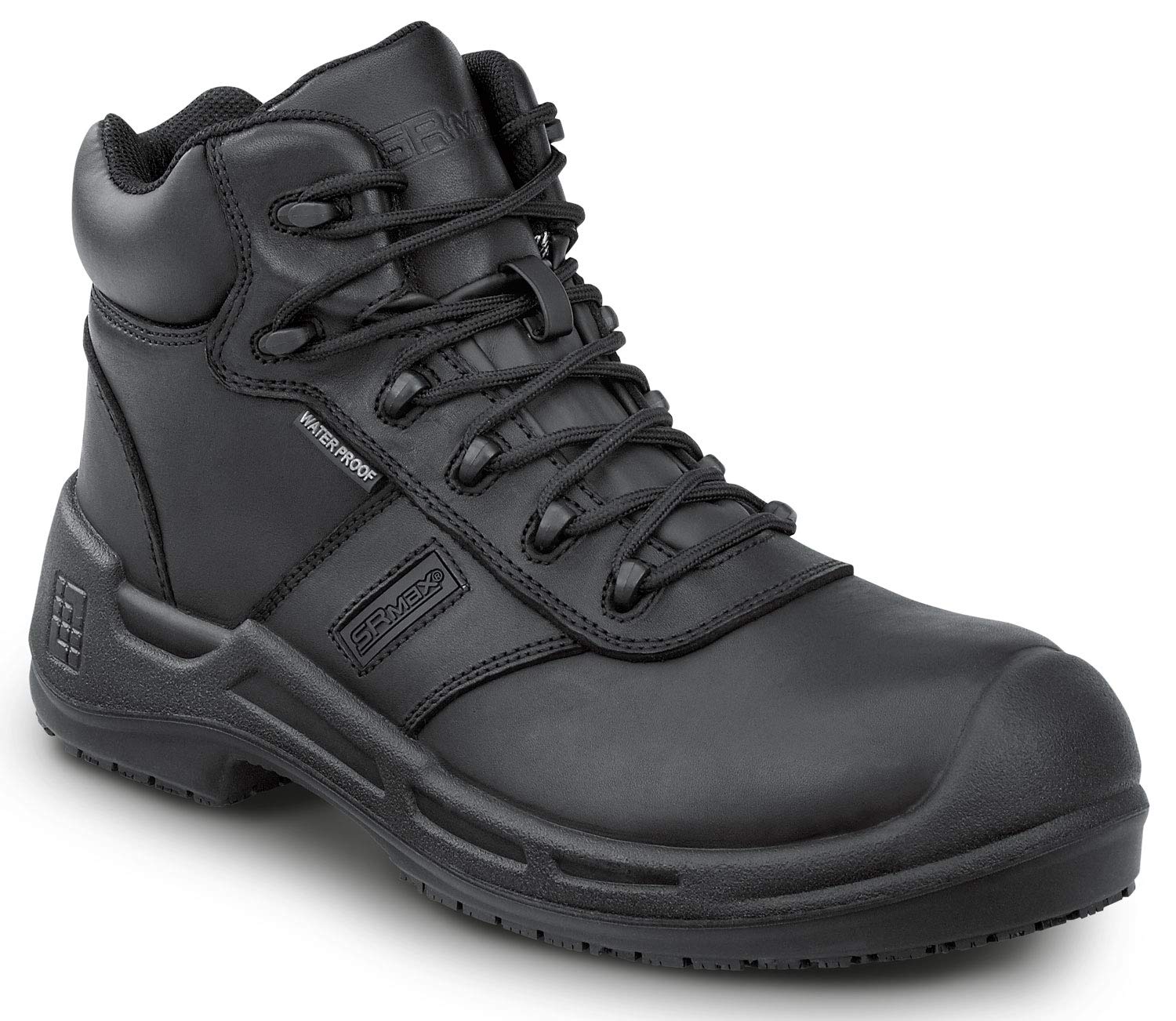 SR Max Cascade, Men's, Black, Soft Toe, Waterproof, Slip Resistant 6 Inch Work Boot