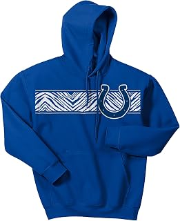 Zubaz Herren Zebra Logo Hoodie Kapuzenpullover