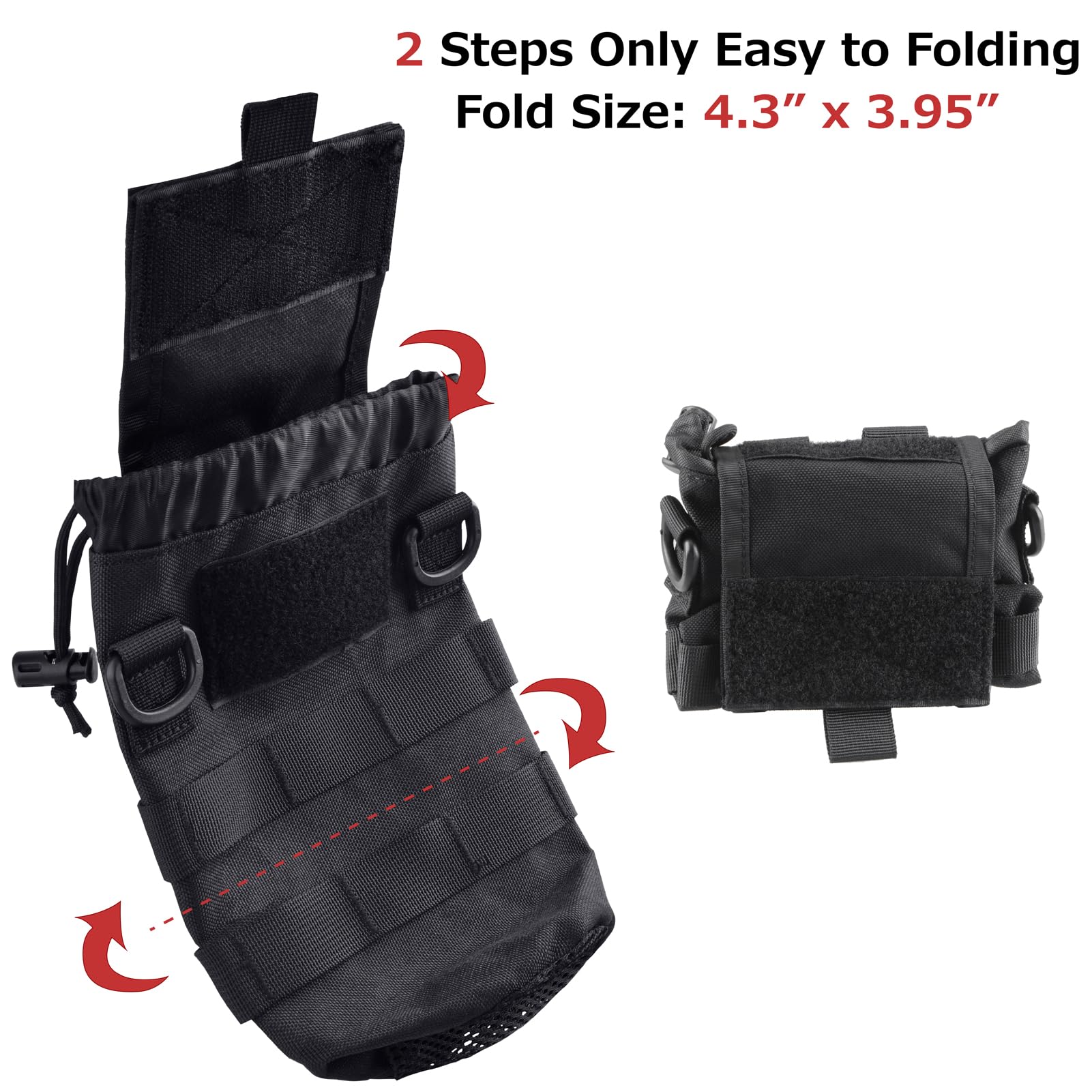 Amazon.co.jp: Azarxis 水筒ポーチ ボトル用ポーチ ナイロンボトル