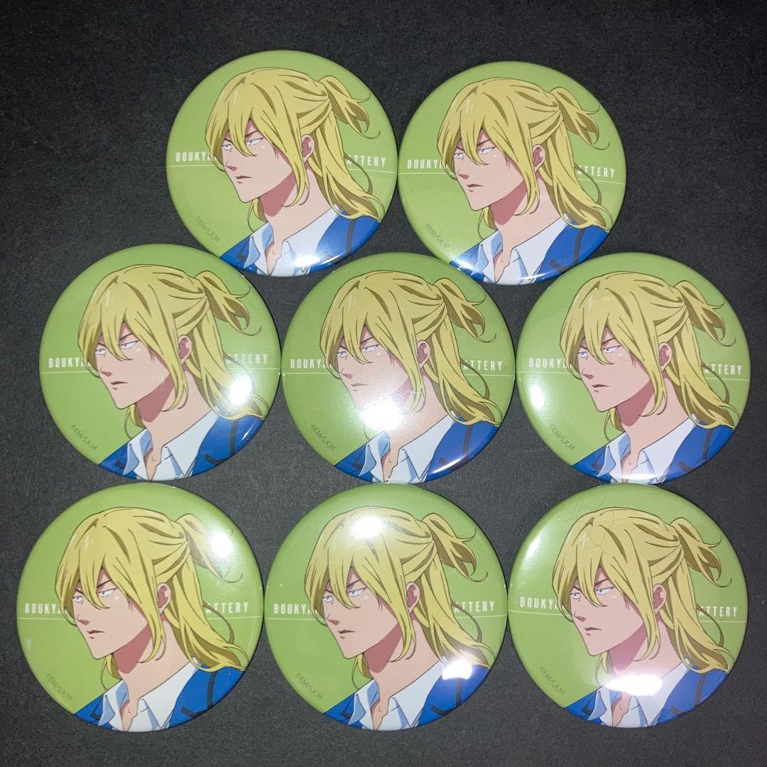 忘却バッテリー　TSUTAYA 缶バッジ　8個 TVアニメ『忘却バッテリー』TSUTAYA POP UP SHOP～ぬいぐるみと