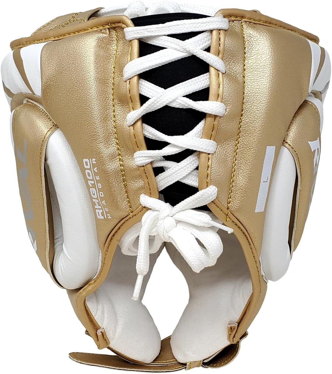 RIVAL Boxing RHG100 Professional Headgear - Lightweight Construction with Wide, Lateral Eye Opening for Maximum Visibility