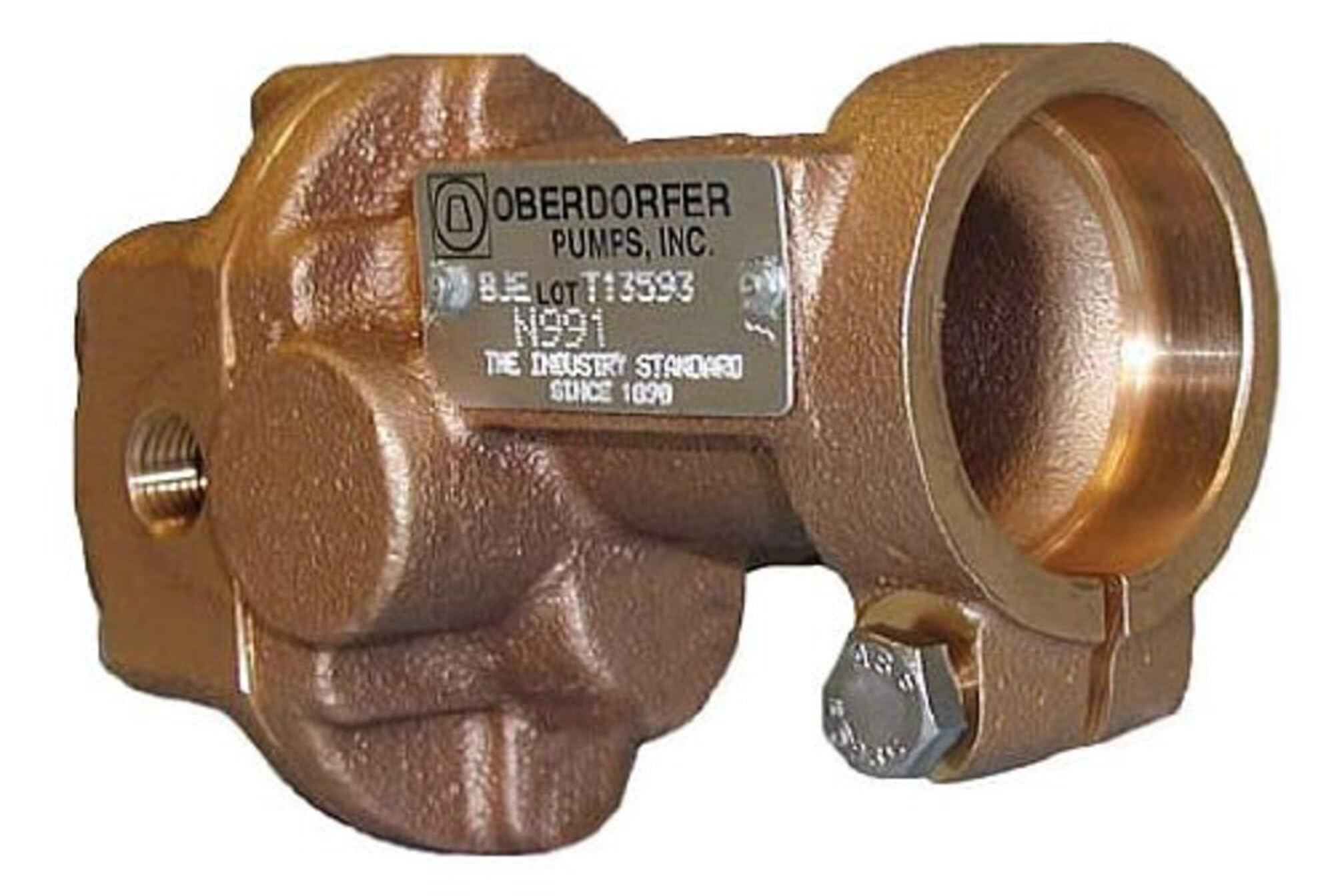 N991:OBERDORFER PUMPS N991 Bronze Gear Pump Oberdorfer N991 Bronze Gear Pump With Buna Lip Seal.