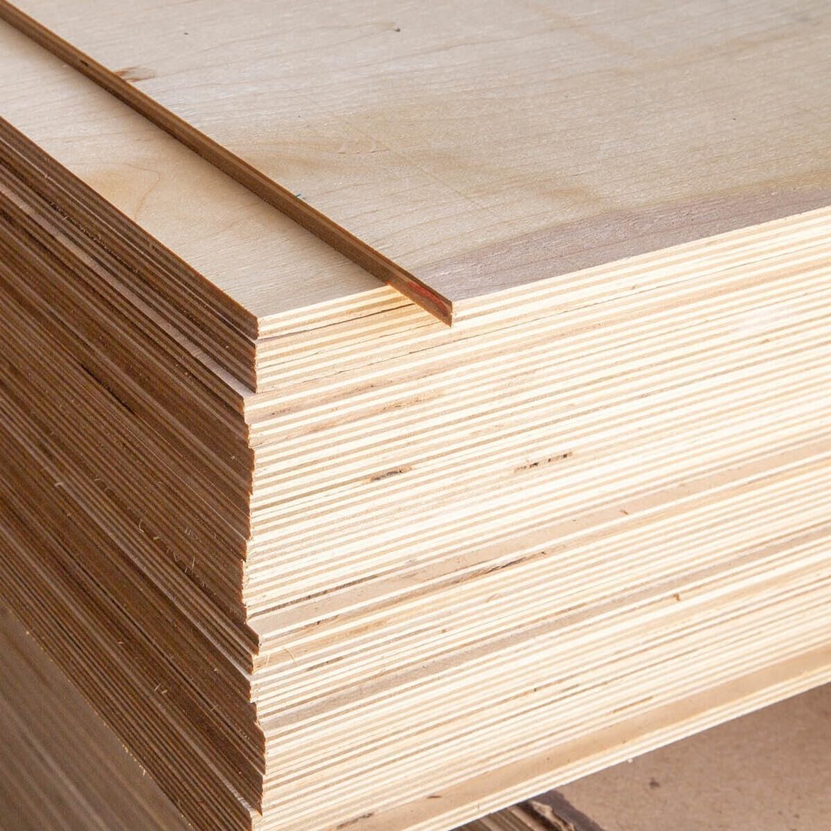AtHaus® Multiplex 18mm - Sperrholz Zuschnitt - Birkensperrholz für DIY-Projekte, Basteln, Modellbau & kreative Holzarbeiten - Holz Platten - In individuellen Größen erhältlich: 70x60 cm