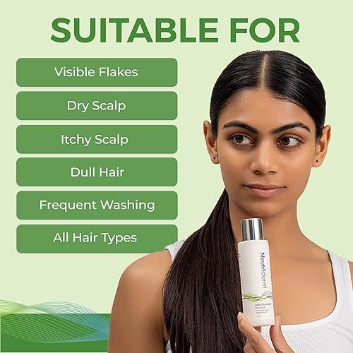Miniatura 3 de NEUTRIDERM Champú anticaspa, de acción rápida, champú para cuero cabelludo seco, alivio duradero, tratamiento de control de caspa para picazón,