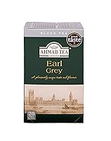Vista 23 de Ahmad Tea Caddy Caja de regalo de estaño, escena inglesa, desayuno inglés, 100 gramos
