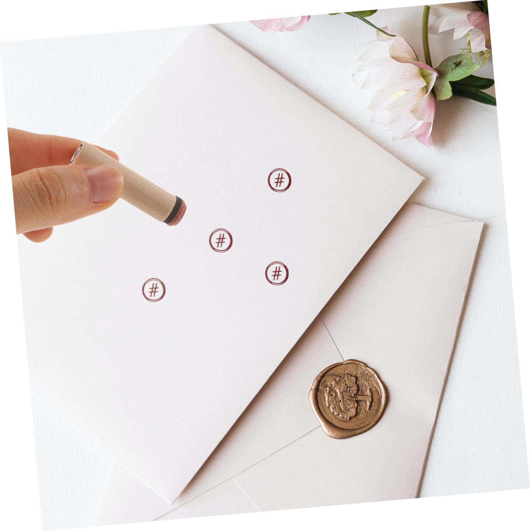 NUOBESTY 5sätze Holzstempel Mit Buchstaben Und Zahlen Vielseitige Bastelstempel Für Scrapbooking Und Kartenherstellung Kreative Holzbuchstaben Für Persönliche Dekoration