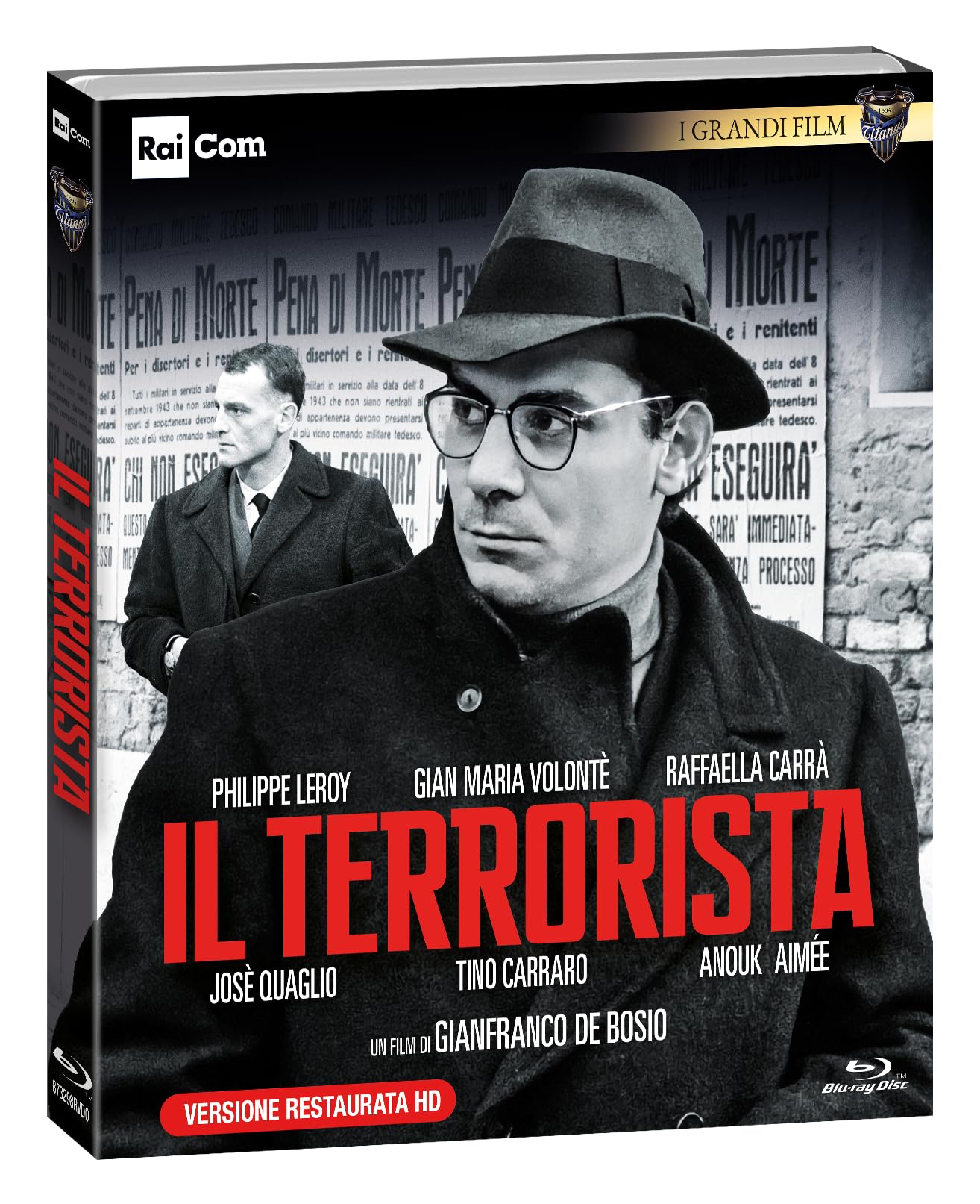 Blu-Ray Terrorista (Il) cine clásico italiano y thriller psicológico para coleccionistas