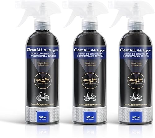 BIKE on Wax TripALL Bundle, Grit Stopper, Allzweck-Fahrradreiniger und Entfetter
