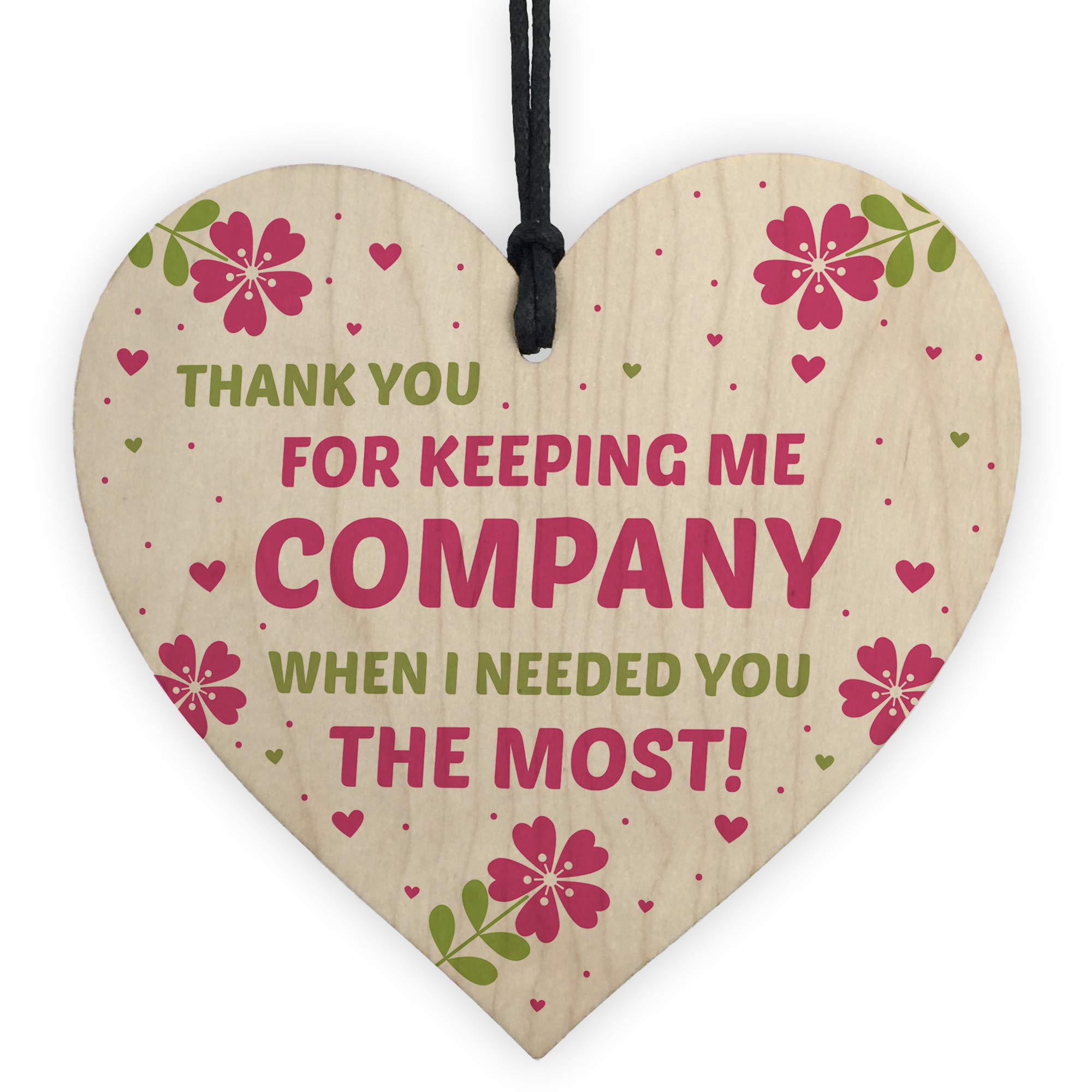 Thank You Gift For Volunteer Carer Wooden Heart Gift For Him Her Keepsake