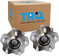 Vista 245 de TRQ Par de conjunto de cubo de cojinete de rueda delantera izquierda derecha, 2 piezas compatible con Lexus GX460 2003-2009 GX470 2003-2023 Toyota