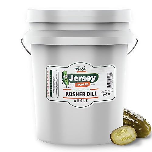 Miniatura 6 de Jersey Pickles - Eneldo Kosher entero (galón)