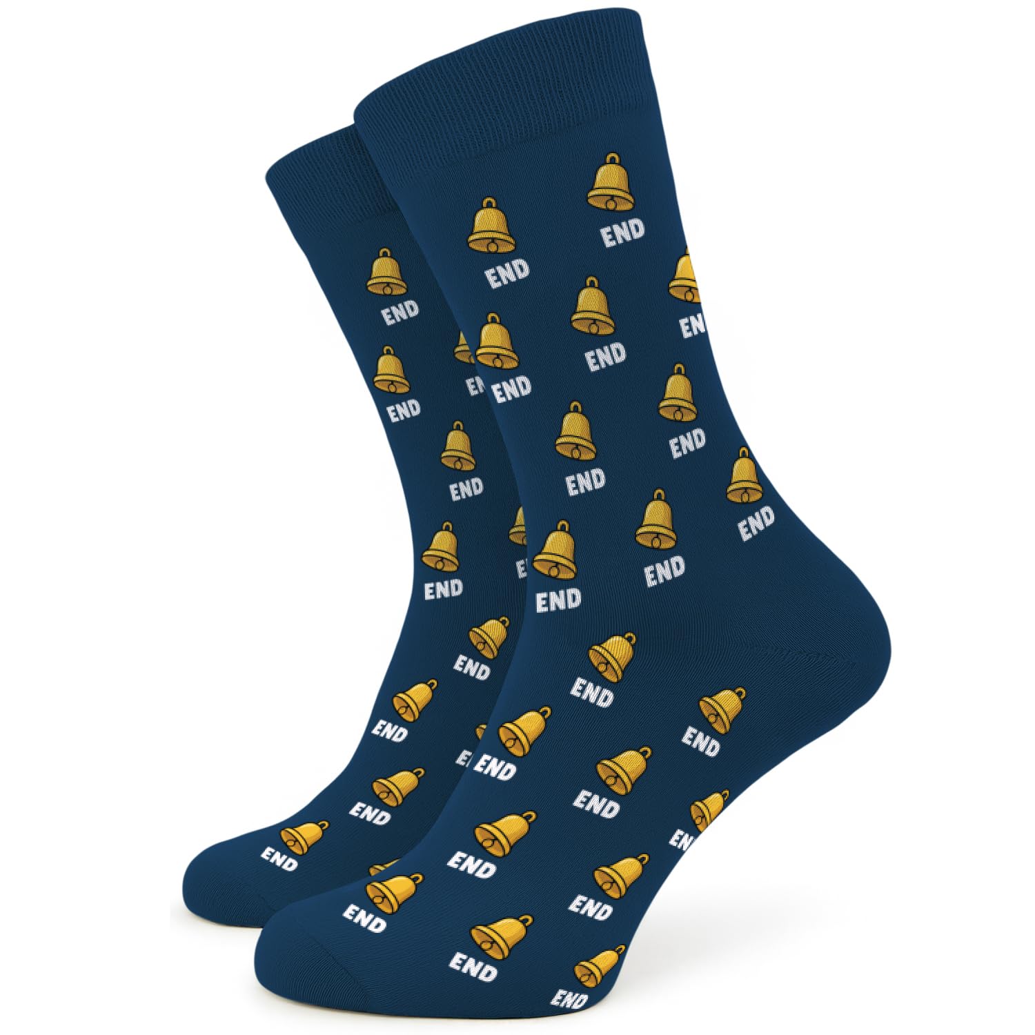 Sc Products Men's Bell End Offensive Novelty Socks Rude Gifts For | Size 6-12 Cotton Rich Inappropriate Funny Socks Rude Secret Santa Gift | Funny Secret Santa Gifts For Stocking Fillers For Him