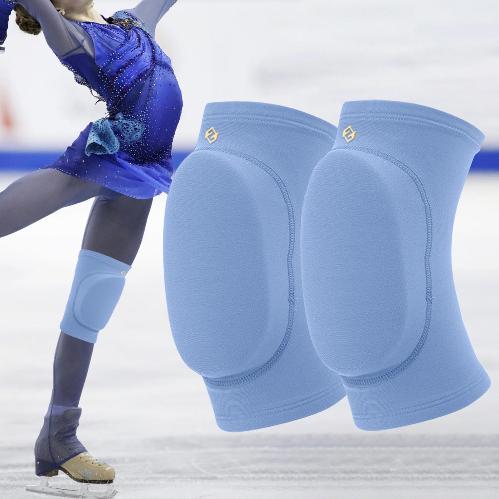 1 Par Rodilleras Rodilleras Elásticas Deportivas para Running Protector de Funcional Rodillera Ortopédica de Tela Transpirable Material Suave