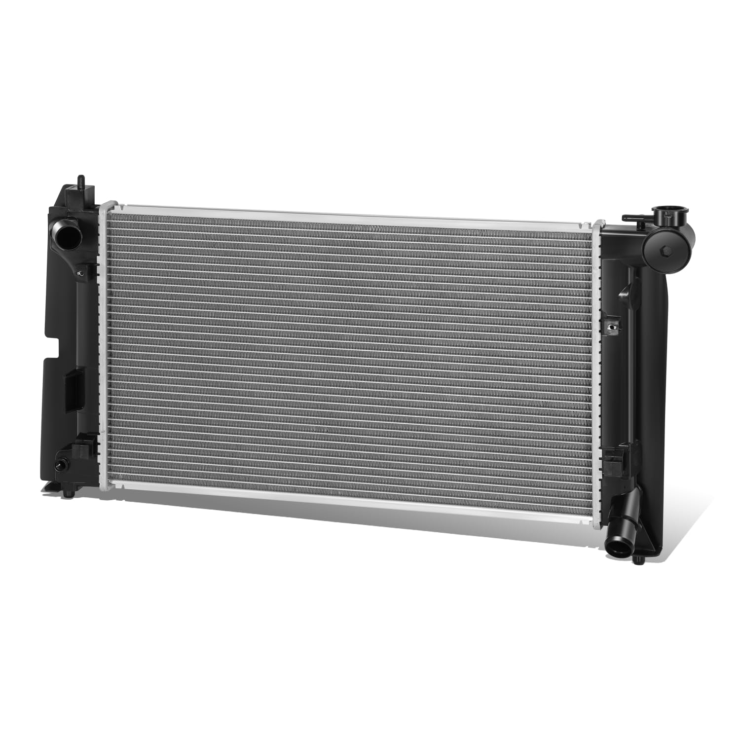 Auto Dynasty Aluminum Radiators Compatible with 2003-2008 Pontiac Vibe Toyota Corolla Matrix, 1-Row Cooling Radiator w/TOC, DPI 2432, 164100D250 16410YZZAQ 16410YZZAR