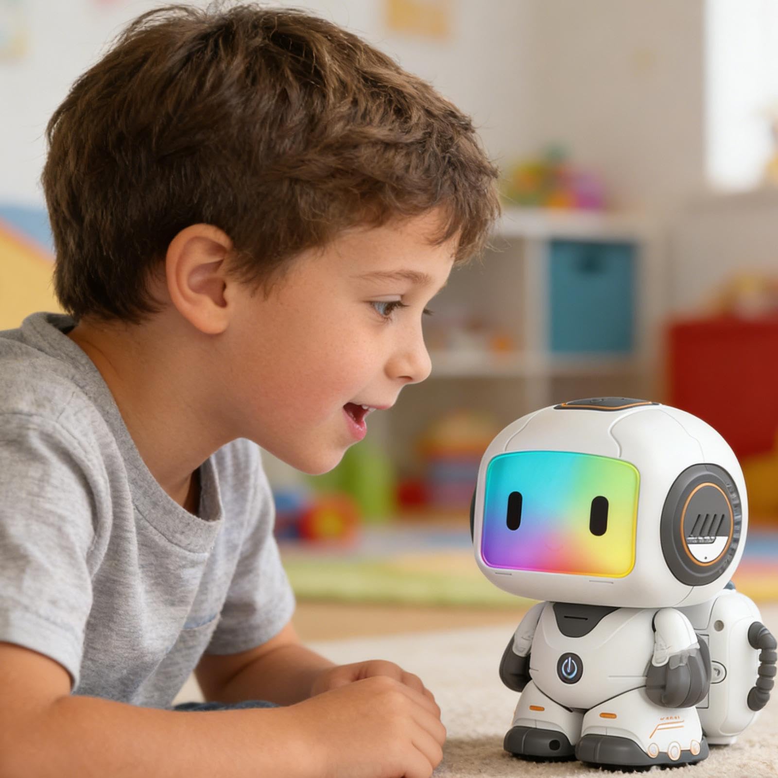 Juguetes De Robot Programable Inteligente Interactivo Recargable