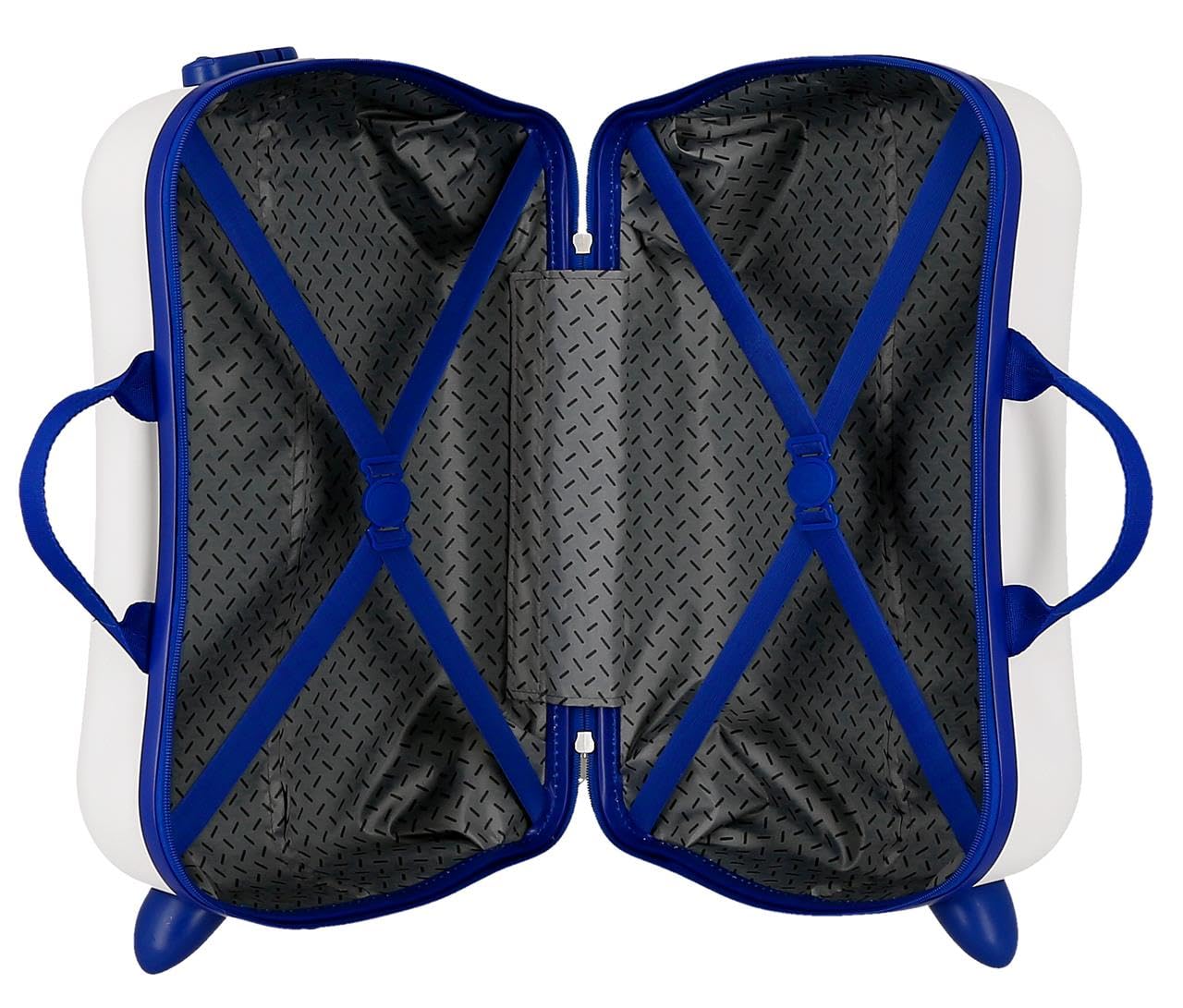 Joumma Marvel Avengers Power Squad Walizka dziecięca biała 50 x 38 x 20 cm twarda ABS zamek szyfrowy z boku 34 l 2,1 kg 2 koła podwójny bagaż podręczny