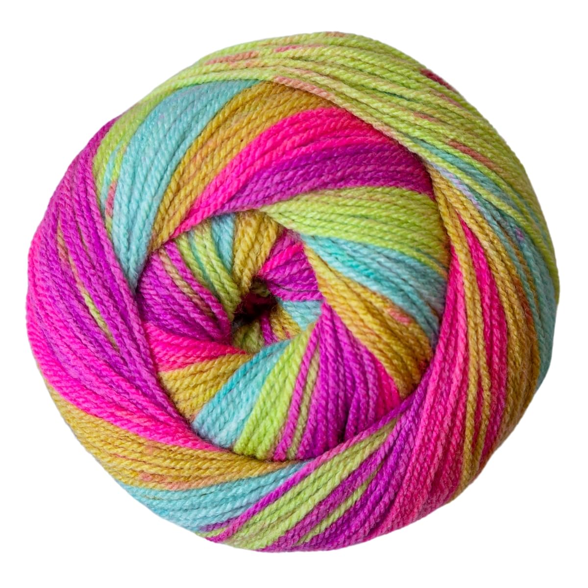 Emu Funfair Swirl DK Acrylic Yarn 150g Cake 450m, Roller Coaster - 007