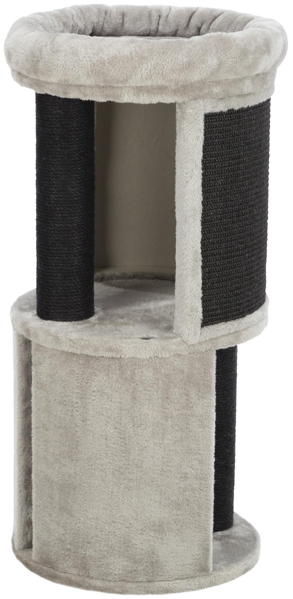 Griffoir petit arbre à chat Trixie Giorgia 82 cm gris en sisal