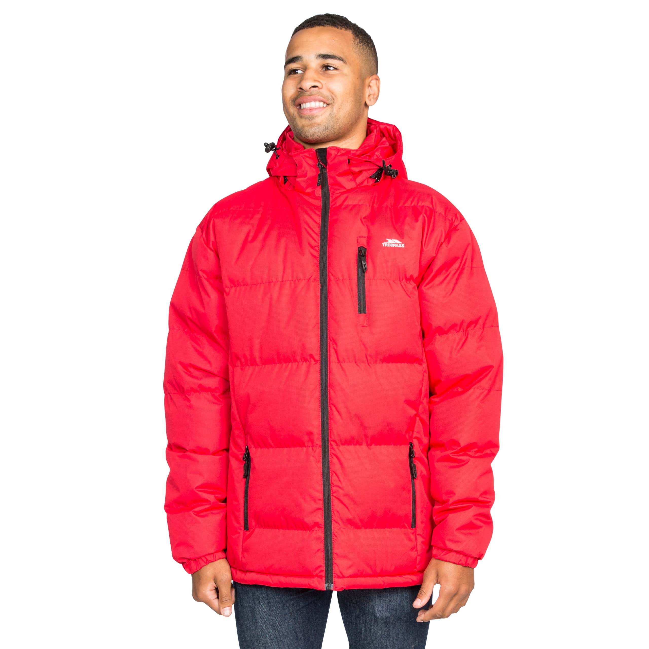 Trespass Clip Homme manteau extérieur rembourré fermeture zippée - -