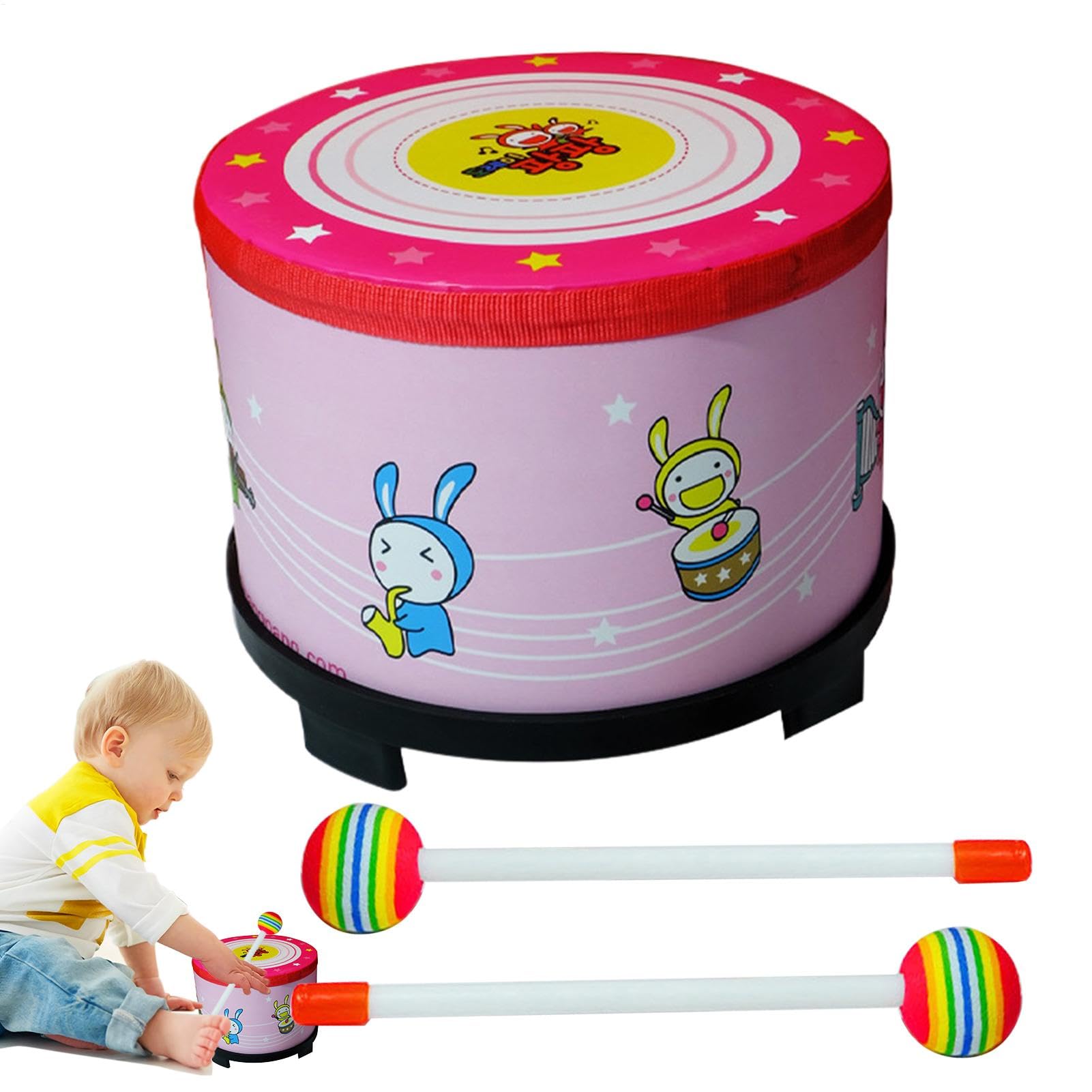 Tambour d'instruments de percussion pour spectacles de maternelle et ateliers - 8