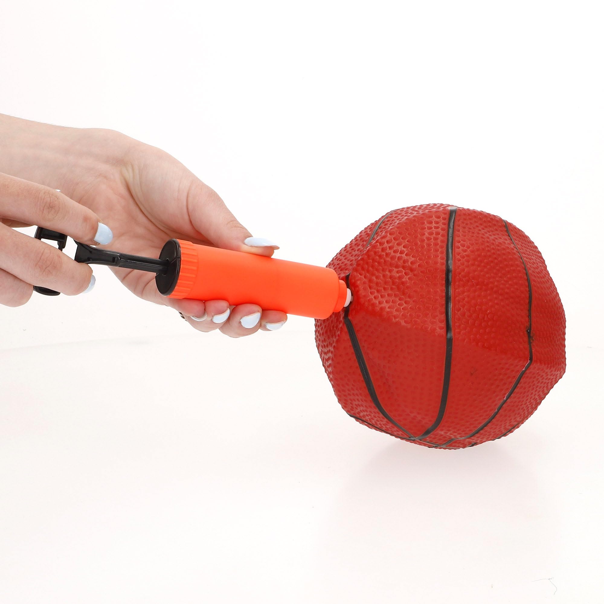Canasta de Baloncesto Pared AKTIVE 54277, 32 cm, Red poliéster, Aro metálico, Incluye Pelota