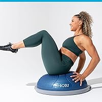Vista 11 de BOSU NexGen 25 Pulgadas Equipo de Ejercicio en Casa para Fuerza, Flexibilidad y Equilibrio con Superficie Antideslizante Gomada y Bomba de Mano