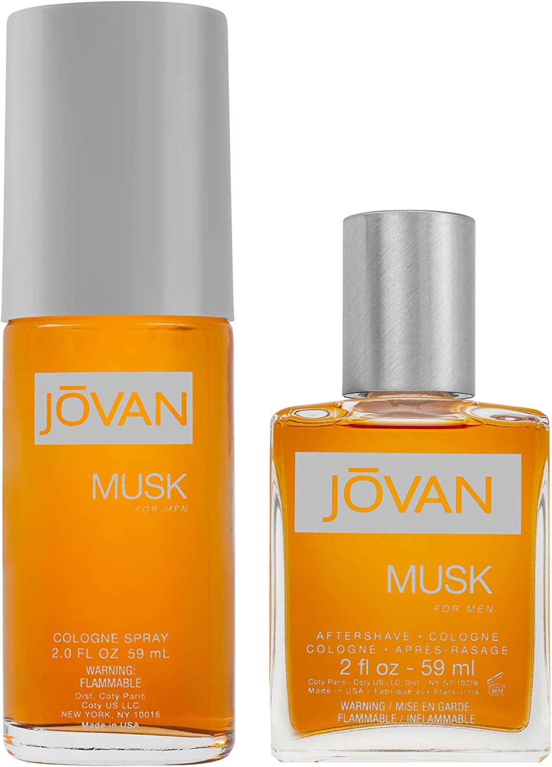 Set Jovan Musk for Men 59 Cologne Spr + 59ml After Shave Cologne 2